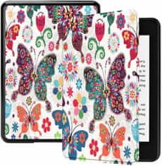 Durable Lock Pouzdro Durable Lock KPW4-12 pro Amazon Kindle Paperwhite 4 (2018) - Butterflies