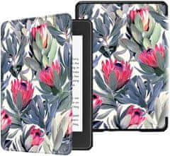 Durable Lock Pouzdro Durable Lock KPW-35 pro Amazon Kindle Paperwhite 5 (2021) - Flower Bush