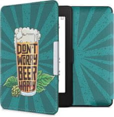 KW Mobile Pouzdro KW Mobile - Dont Worry Beer Happy - KW4556933 - pro Amazon Kindle Paperwhite 1/2/3 - vícebarevné