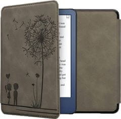 KW Mobile Pouzdro KW Mobile - Dandelion Love - KW5999002 - pro Amazon Kindle 2022 - šedé