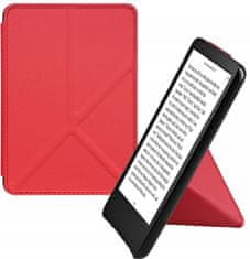 KW Mobile Pouzdro KW Mobile - Origami Red Leather - KW5999709 - pro Amazon Kindle 2022 - červené