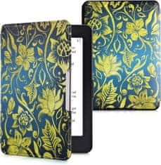 KW Mobile Pouzdro KW Mobile - Gold Flowers - KW4556948 - pro Amazon Kindle Paperwhite 1/2/3 - vícebarevné