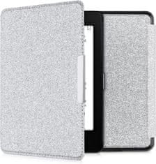 KW Mobile Pouzdro KW Mobile - Glitter Uniform - KW4664470 - pro Amazon Kindle Paperwhite 4 (2018) - stříbrné