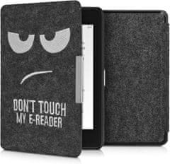 KW Mobile Pouzdro KW Mobile Felt Dont Touch - KW4848911 - pro Amazon Kindle Paperwhite 4 (2018) - černé