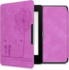 KW Mobile Pouzdro KW Mobile - Dandelion Love Dark Violet - KW4897511 - pro Amazon Kindle Paperwhite 4 (2018) - fialové