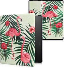 KW Mobile Pouzdro KW Mobile - Flamingos & Palm Trees - KW4941715 - pro Amazon Kindle Oasis 2 / 3 - vícebarevné