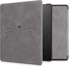 KW Mobile Pouzdro KW Mobile - Meow Meow - KW5697208 - pro Amazon Kindle Oasis 2/3 - šedé