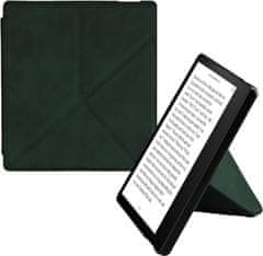 KW Mobile Pouzdro KW Mobile - Origami Nubuk Stand - KW6006978 - pro Amazon Kindle Oasis 2 / 3 - zelené