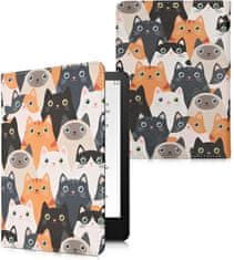 KW Mobile Pouzdro KW Mobile - Cats - KW5781027 - pro Amazon Kindle Paperwhite 5 (2021) - vícebarevné, kapsa na ruku