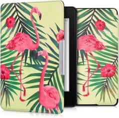 KW Mobile Pouzdro KW Mobile - Flamingos & Palm Trees - KW2582427 - pro Amazon Kindle Paperwhite 1/2/3 - světle zelené