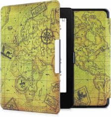 KW Mobile Pouzdro KW Mobile - Ancient World Map - KW4664456 - pro Amazon Kindle Paperwhite 4 (2018) - vícebarevné