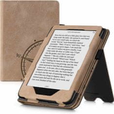 KW Mobile Pouzdro KW Mobile Navigational Compass - KW5626701 - pro Amazon Kindle Paperwhite 4 (2018) - hnědé