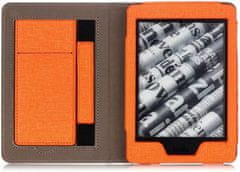 Durable Lock Pouzdro Benello SK-04 na Amazon Kindle Paperwhite 1/2/3/4 - oranžové (Mandarine)