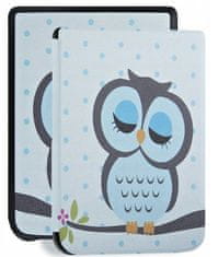 Durable Lock ARMORI TRIMER T018, pouzdro pro Pocketbook 740 InkPad 3 - motiv Owl