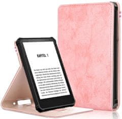 Durable Lock Armori Shelter H172 - pouzdro se stojánkem pro Amazon Kindle 2022 - světle růžové