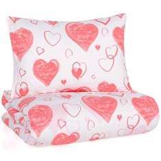 BedTex Bavlněné ložní povlečení Pink Love