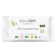 ECO by Naty Sensitive 56 ks, bez vůně - vlhčené ubrousky