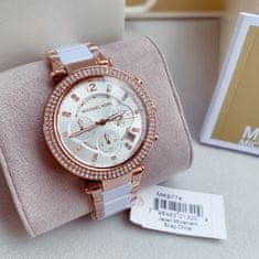 Michael Kors Dámské analogové hodinky Heslenur bílá One size