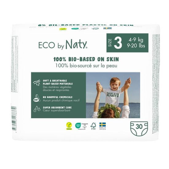 ECO by Naty Pleny jednorázové 3 (4-9 kg) 30 ks