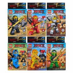 INTEREST Ninjago figurky - mix druhů pro lego.