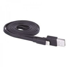 Emos USB kabel SM7013BL USB kabel 2.0 A/M - i16P/M 1m černý