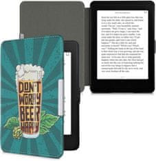 KW Mobile Pouzdro KW Mobile - Dont Worry Beer Happy - KW4556933 - pro Amazon Kindle Paperwhite 1/2/3 - vícebarevné