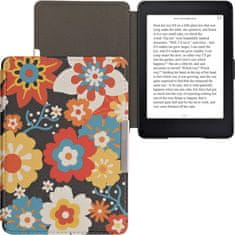 KW Mobile Pouzdro KW Mobile - Vintage Flowers - KW2313644 - pro Amazon Kindle Paperwhite 1/2/3 - vícebarevné