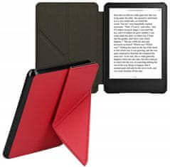 KW Mobile Pouzdro KW Mobile - Origami Red Leather - KW5999709 - pro Amazon Kindle 2022 - červené