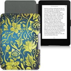 KW Mobile Pouzdro KW Mobile - Gold Flowers - KW4556948 - pro Amazon Kindle Paperwhite 1/2/3 - vícebarevné