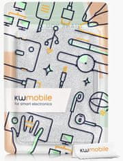 KW Mobile Pouzdro KW Mobile - Glitter Uniform - KW4664470 - pro Amazon Kindle Paperwhite 4 (2018) - stříbrné