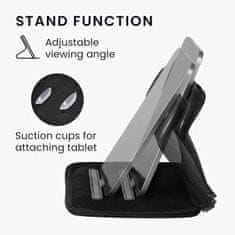 KW Mobile Pouzdro KW Mobile Neoprene Zipper Stand - KW5962601 - Univerzální pouzdro pro čtečky 6" se stojánkem - černé