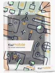 KW Mobile Pouzdro KW Mobile - Fabric Flip - KW5971819 - pro Amazon Kindle Paperwhite 4 (2018) - tmavě šedé