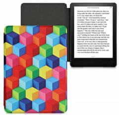 KW Mobile Pouzdro KW Mobile - Colorful Blocks - KW5625623 - pro Amazon Kindle Paperwhite 5 (2021) - vícebarevné