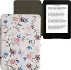 KW Pouzdro KW Mobile - Flower Leaf - KW5983408 - pro Amazon Kindle Paperwhite 5 (2021) - vícebarevné