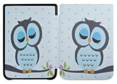 Durable Lock ARMORI TRIMER T018, pouzdro pro Pocketbook 740 InkPad 3 - motiv Owl