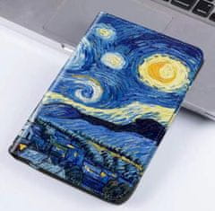 Durable Lock ARMORI Holder T048 - pouzdro se stojánkem pro Pocketbook 629/634 Verse (Pro) - motiv Gogh, magnet, AutoSleep