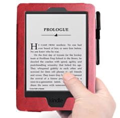 Durable Lock Armori Cutter C086 - univerzální pouzdro pro čtečky Amazon Kindle - Red/Black - červená, černá