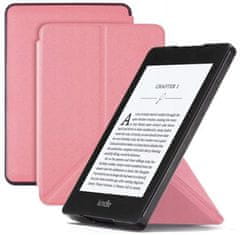 Durable Lock ARMORI STANDER S105, pouzdro se stojánkem Origami pro Amazon Kindle Voyage - světle růžové