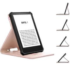 Durable Lock Armori Shelter H172 - pouzdro se stojánkem pro Amazon Kindle 2022 - světle růžové