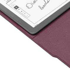 Amazon Originální pouzdro Amazon Kindle Scribe - KSLEBL, pravá kůže, stojánek, červené (Merlot)