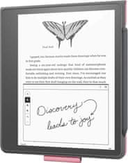 Amazon Originální pouzdro Amazon Kindle Scribe - KSFALP, PU kůže, stojánek, světle růžové