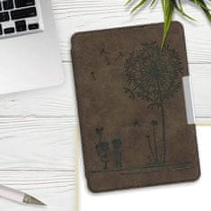 KW Mobile Pouzdro KW Mobile Felt Dandelion Love - KW5492403 - pro Amazon Kindle Paperwhite 4 (2018) - hnědé