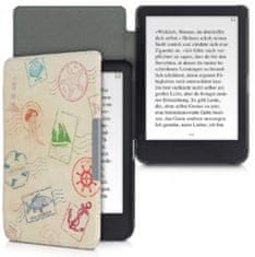 KW Mobile Pouzdro KW Mobile - Stamp Mark - KW4664427 - pro Amazon Kindle Paperwhite 4 (2018) - vícebarevné