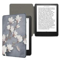 KW Mobile Pouzdro KW Mobile - Magnolias II - KW5625602 - pro Amazon Kindle Paperwhite 5 (2021) - vícebarevné