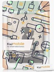 KW Mobile Pouzdro KW Mobile - Girl And Books - KW2582448 - pro Amazon Kindle Paperwhite 1/2/3 - vícebarevné