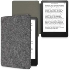 KW Pouzdro KW Mobile Felt Fabric - KW5625919 - pro Amazon Kindle Paperwhite 5 (2021) - šedé