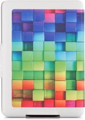 KW Mobile Pouzdro KW Mobile - Rainbow Cubes - KW2582404 - pro Amazon Kindle Paperwhite 1/2/3 - vícebarevné