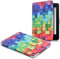 KW Mobile Pouzdro KW Mobile - Rainbow Cubes - KW2582404 - pro Amazon Kindle Paperwhite 1/2/3 - vícebarevné