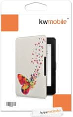 KW Mobile Pouzdro KW Mobile - Butterfly Swarm - KW2811840 - pro Amazon Kindle Paperwhite 1/2/3 - bílé