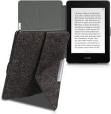 KW Mobile Pouzdro KW Mobile - Origami Felt - KW4690801 - pro Amazon Kindle Paperwhite 1/2/3 - tmavě šedé